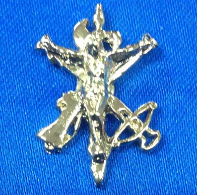 Pin escudo de la Legion dorado